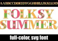 Folksy Summer Font - Featured Image