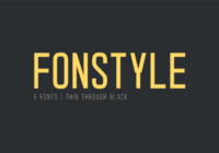 Fonstyle Font - Featured Image