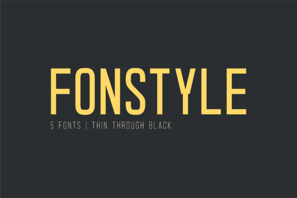Fonstyle Font - Featured Image