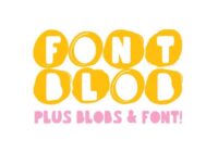 Font Blob Family Font - Featured Image