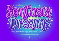 Fontasia Dreams Font - Featured Image
