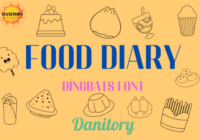 Food Diary Font - Featured Image