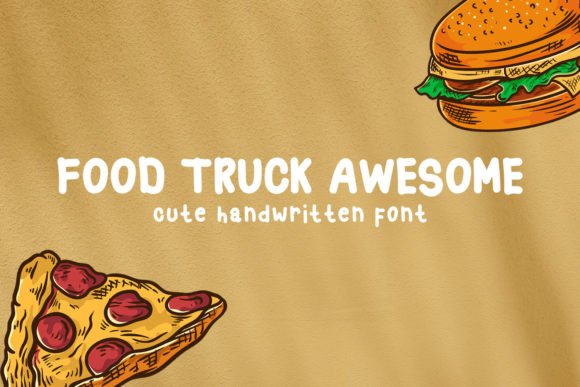 Food Truck Awesome Font - Featured Image