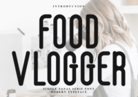 Food Vlogger Font - Featured Image