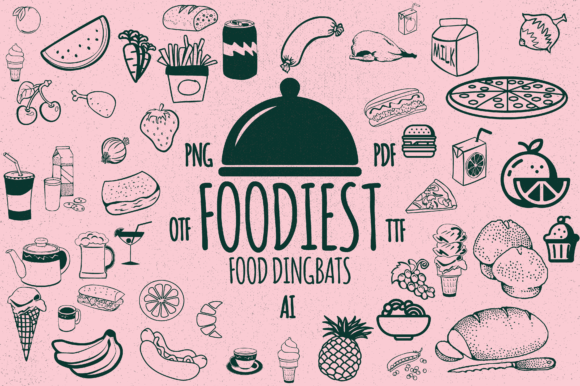 Foodiest Font - Featured Image