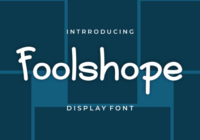 Foolshope Font - Featured Image