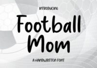 Football Mom Font - Featured Image