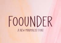 Foounder Font - Featured Image