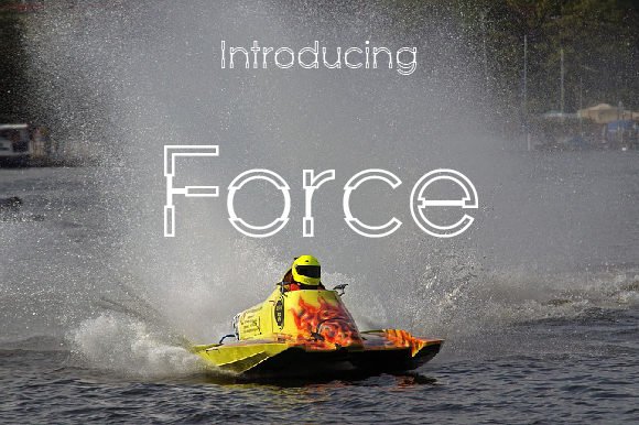 Force Font - Featured Image