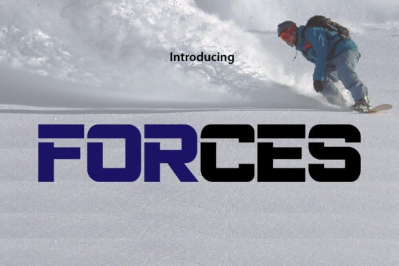 Forces Font - Featured Image