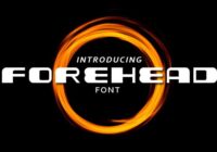 Forehead Font - Featured Image