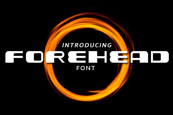 Forehead Font - Featured Image