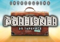 Foreigner Font - Featured Image