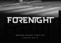 Forenight Font - Featured Image