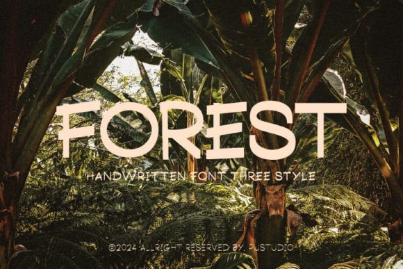 Forest Font - Featured Image