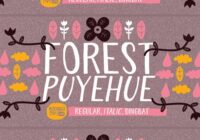 Forest Puyehue Font - Featured Image