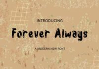 Forever Always Font - Featured Image