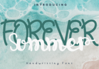 Forever Summer Font - Featured Image