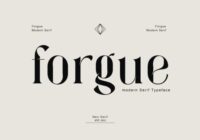 Forgue Font - Featured Image