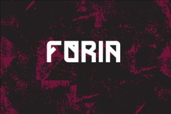 Foria Font - Featured Image