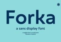 Forka Font - Featured Image