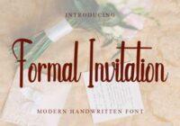 Formal Invitation Font - Featured Image