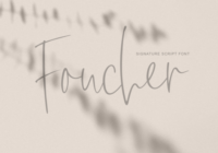 Foucher Font - Featured Image