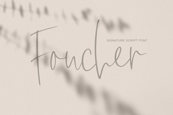 Foucher Font - Featured Image