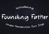 Founding Father Font - Featured Image