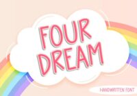 Four Dream Font - Featured Image