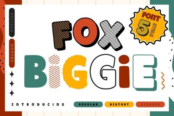 Fox Biggie Font - Featured Image
