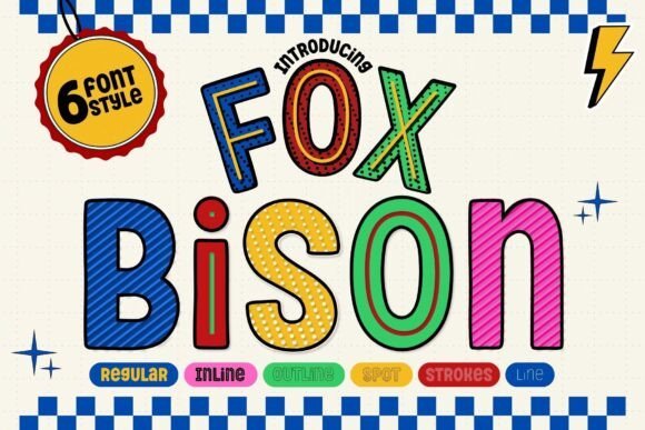 Fox Bison Font - Featured Image