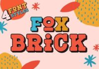 Fox Brick Font - Featured Image