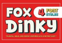 Fox Dinky Font - Featured Image