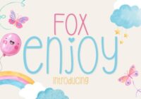 Fox Enjoy Font - Featured Image