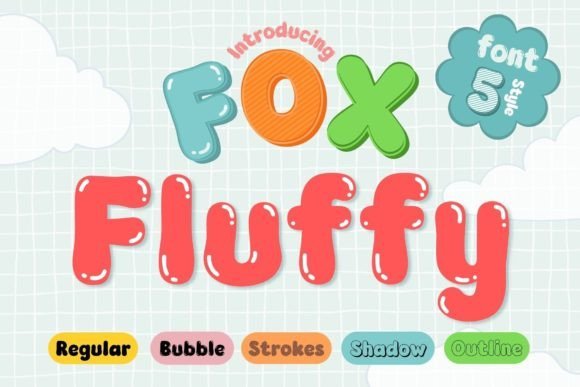 Fox Fluffy Font - Featured Image