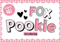 Fox Pookie Font - Featured Image