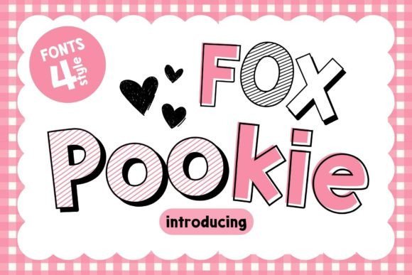 Fox Pookie Font - Featured Image