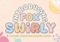 Fox Swirly Font - Featured Image