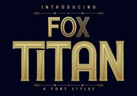 Fox Titan Font - Featured Image