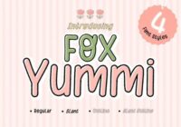 Fox Yummi Font - Featured Image