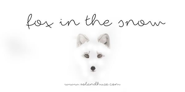 Fox in the Snow Font - Featured Image