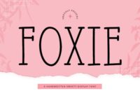 Foxie Font - Featured Image