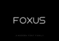 Foxus Font - Featured Image