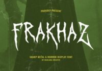 Frakhaz Font - Featured Image
