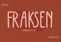 Fraksen Font - Featured Image