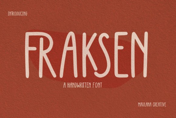 Fraksen Font - Featured Image