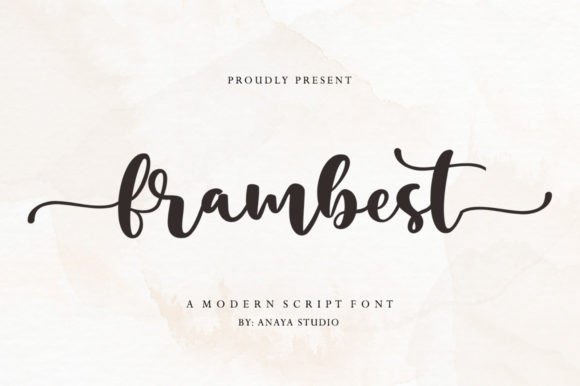 Frambest Font - Featured Image