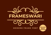 Frameswari Font - Featured Image