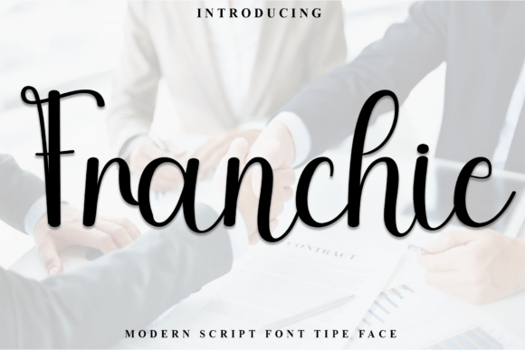 Franchie Font - Featured Image
